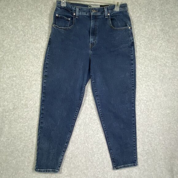 Vintage Levis Jeans Womens 32x27 High Waist Tapered Mom 90s Silver Tab Y2K - Picture 1 of 14